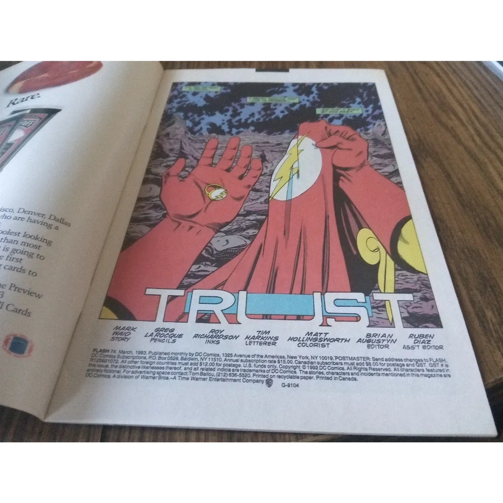 Flash #74 (March 1993 DC Comics)